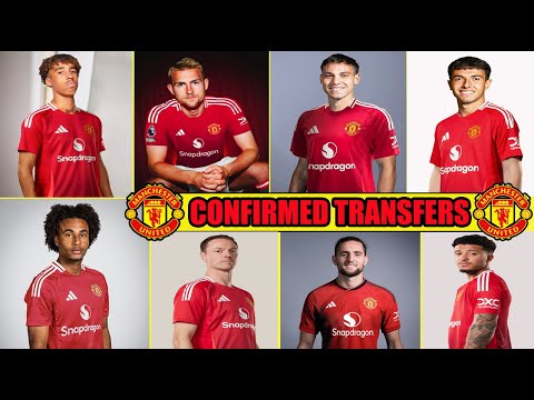MANCHESTER UNITED CONFIRMED TRANSFERS SUMMER 2024 ✅ Leny Yoro,De Ligt,Zirkzee,Rabiot,Zubimendi...🔥