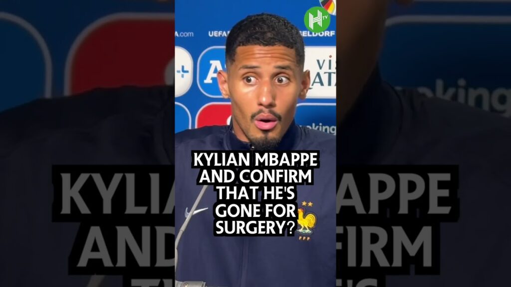William Saliba REACTS to Kylian Mbappe's broken nose!😳