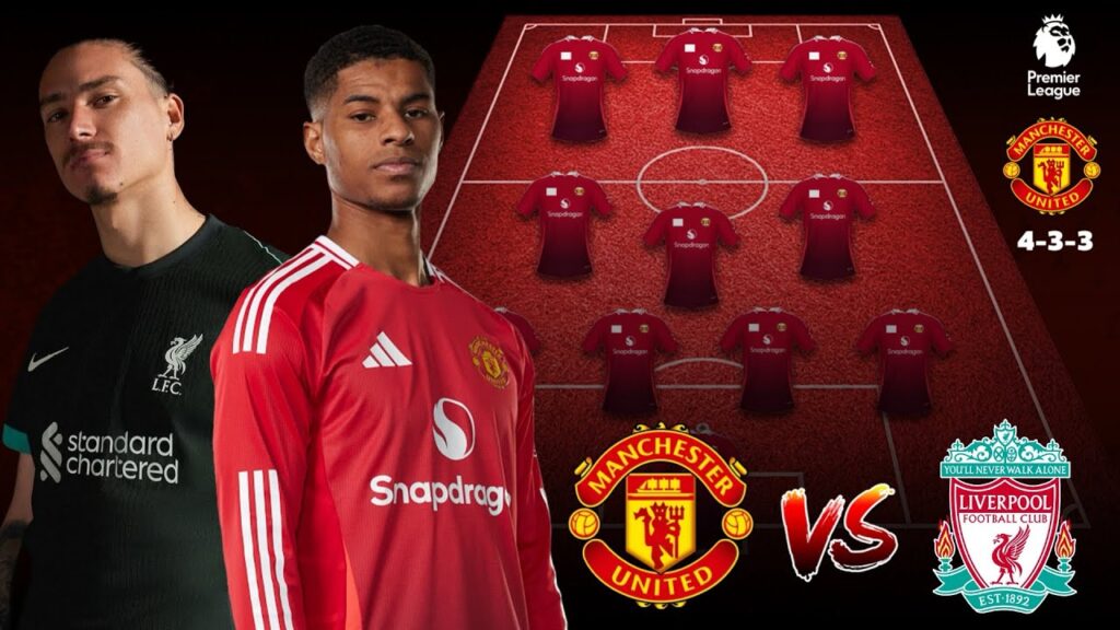 🚨 Manchester United Vs Liverpool | POSSIBLE STARTING LINEUP | EPL 24/25 Matchday 3