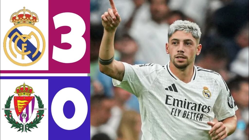 Real Madrid vs Real Valladolid 3-0 | Résumé