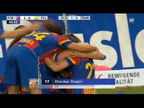 Xherdan Shaqiri - Distanzschuss gegen Luzern