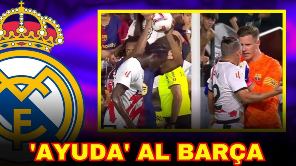 ESCÁNDALO EN VALLECAS SOTO GRADO PERDONA LA ROJA A KOUNDÉ Y 'AYUDA' AL BARÇA A GANAR