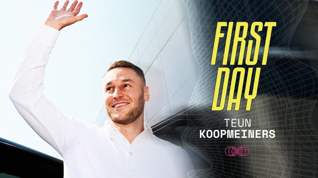 TEUN KOOPMEINERS is finally a Juventus Player | His First Day as a Bianconero ⚪⚫