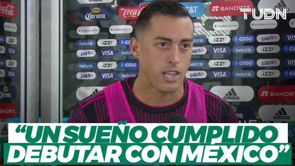 ¡EL HOMBRE DEL MOMENTO! Funes Mori tras debutar y anotar con la Selección de México I TUDN ¡EL HOMBRE DEL MOMENTO! Funes Mori tras debutar y anotar con la Selección de México I TUDN