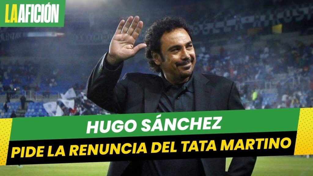 Hugo Sánchez pide la renuncia de Gerardo Martino tras perder la Copa Oro