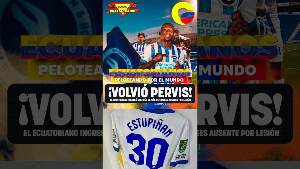 Pervis Estupiñán vuelve a las canchas tras más de 4 meses de lesión 🇪🇨✅ #ecuador #pervisestupiñan