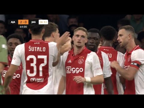 Kenneth Taylor Goal, Ajax vs Jagiellonia Białystok (3-0) All Goals and Extended Highlights