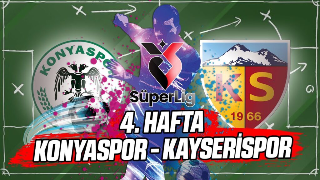 Süper Lig 4. Hafta: Konyaspor vs Kayserispor