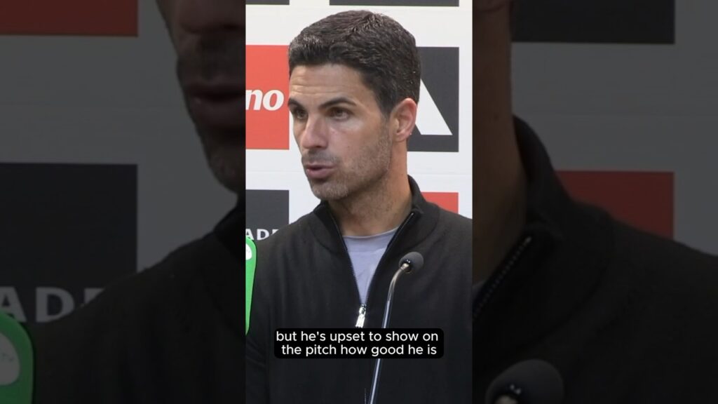 Arteta BRILLIANT on Leo Trossard ❤️