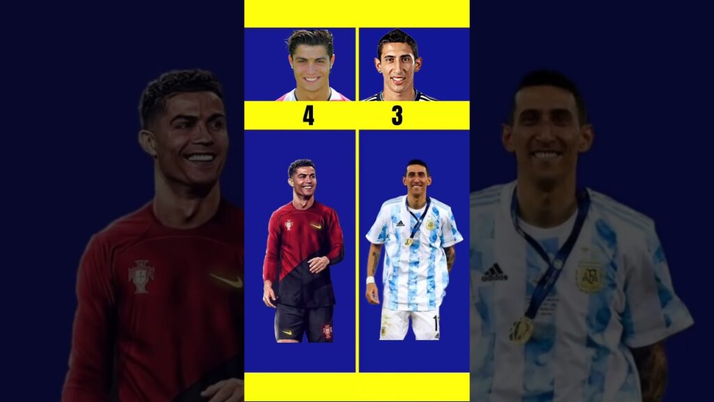 Ronaldo vs Di Maria #shorts #ronaldo #dimaria