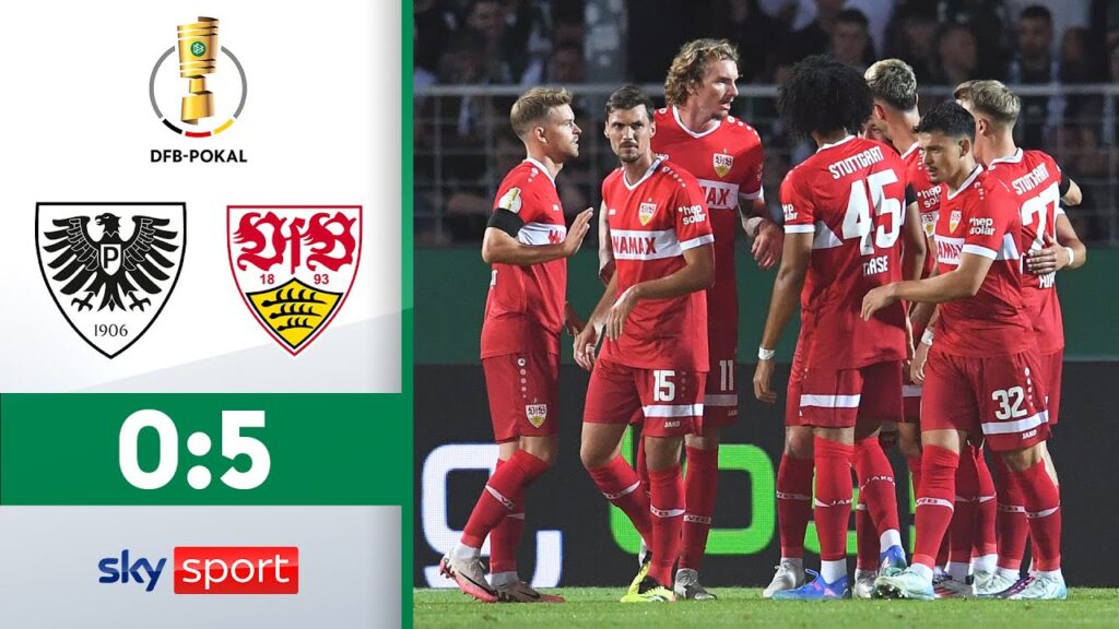 VfB souverän: Müheloser Einzug in Runde 2 | Preußen Münster – VfB Stuttgart | Highlights 1. Runde VfB souverän: Müheloser Einzug in Runde 2 | Preußen Münster - VfB Stuttgart | Highlights 1. Runde