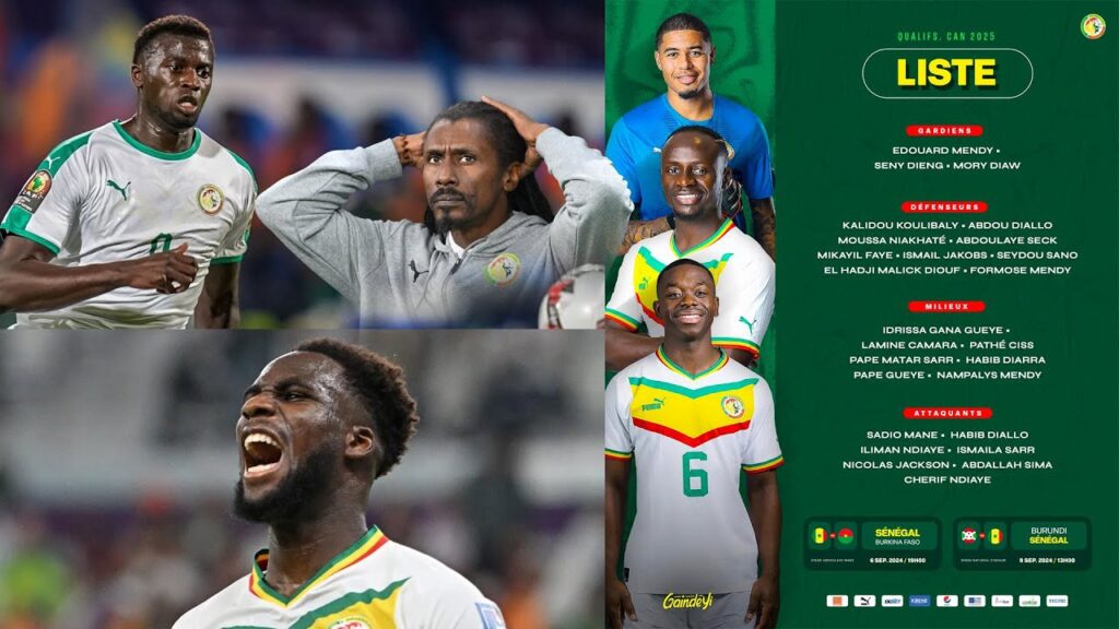 Boulaye Dia, le grand absent- Aliou Cissé va en qualification sans latéral droit- Formose ne faut...