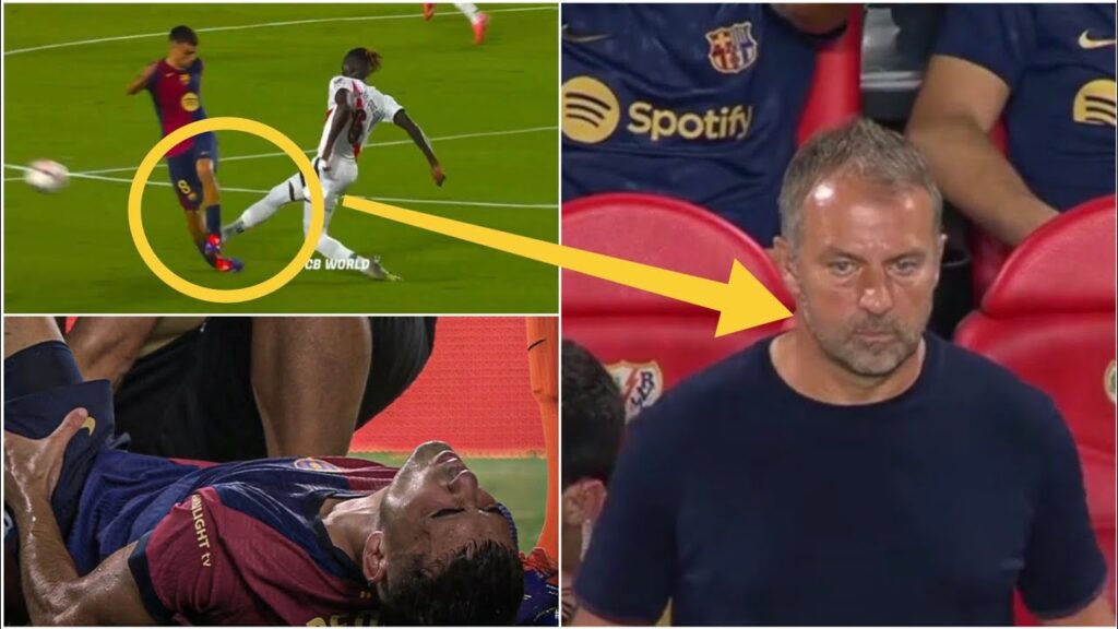 PEDRI INJURY UPDATE ! Hansi flick Reaction to Pedri was subbed off after Pathé Ciss' challenge