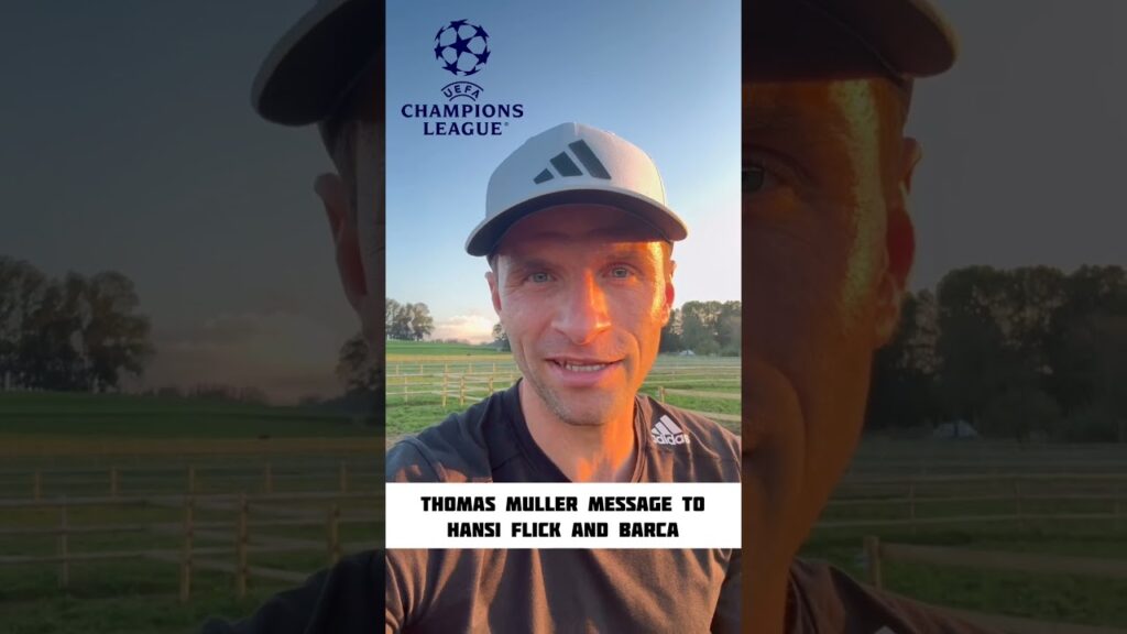 Thomas Müller Special Message to Hansi Flick & Barcelona After UCL Draw
