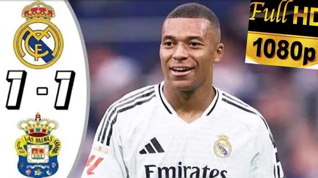 REAL MADRID VS LAS PALMAS 2024
