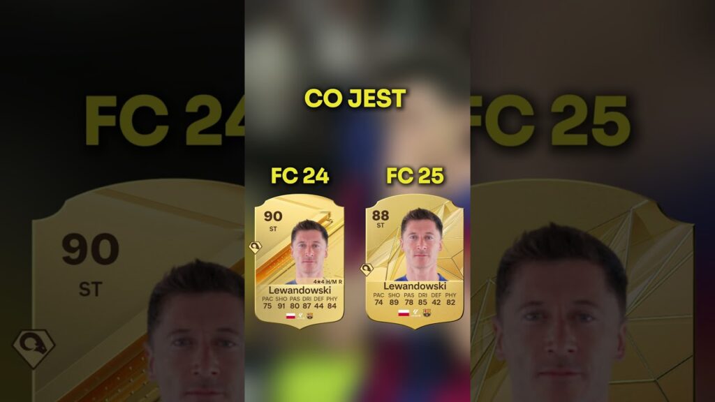 LEWANDOWSKI z Najgorszą Kartą od 9 LAT! 😱📉  #shorts