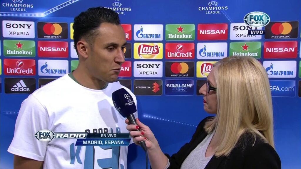 Keylor Navas: "Trato de dejar el nombre de Costa Rica en lo más alto"
