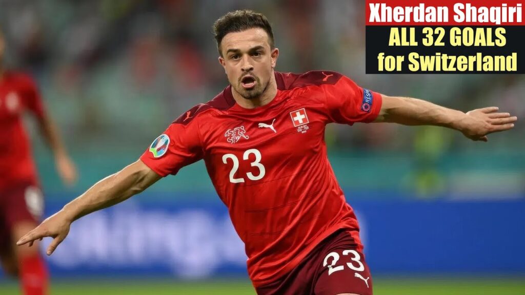 Xherdan Shaqiri ◉ All 32 Goals for Switzerland 🇨🇭