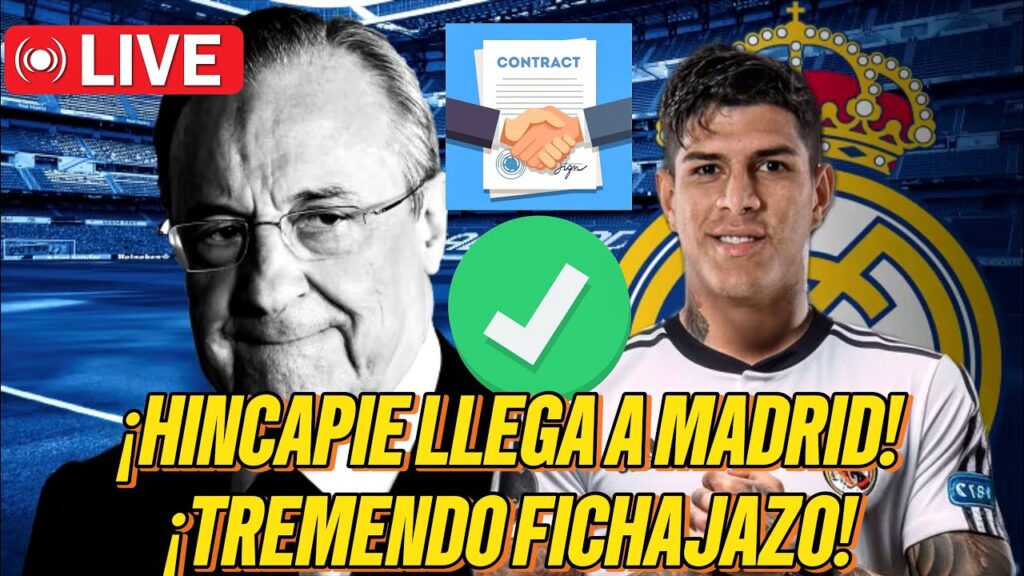 🎉 ¡CELEBRACIÓN EN EL BERNABÉU! / HINCAPÍE SE INCORPORA AL REAL MADRID / ÚLTIMAS NOTICIAS DEL REAL