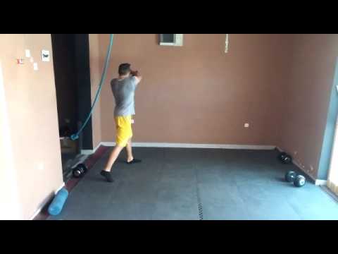 Specific conditioning exercise of explosive power in MMA, Fors Fitness with Martin Batur