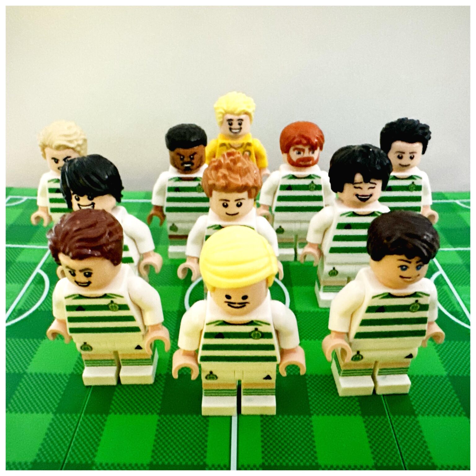 Today’s LEGO Glasgow Celtic Starting Lineup