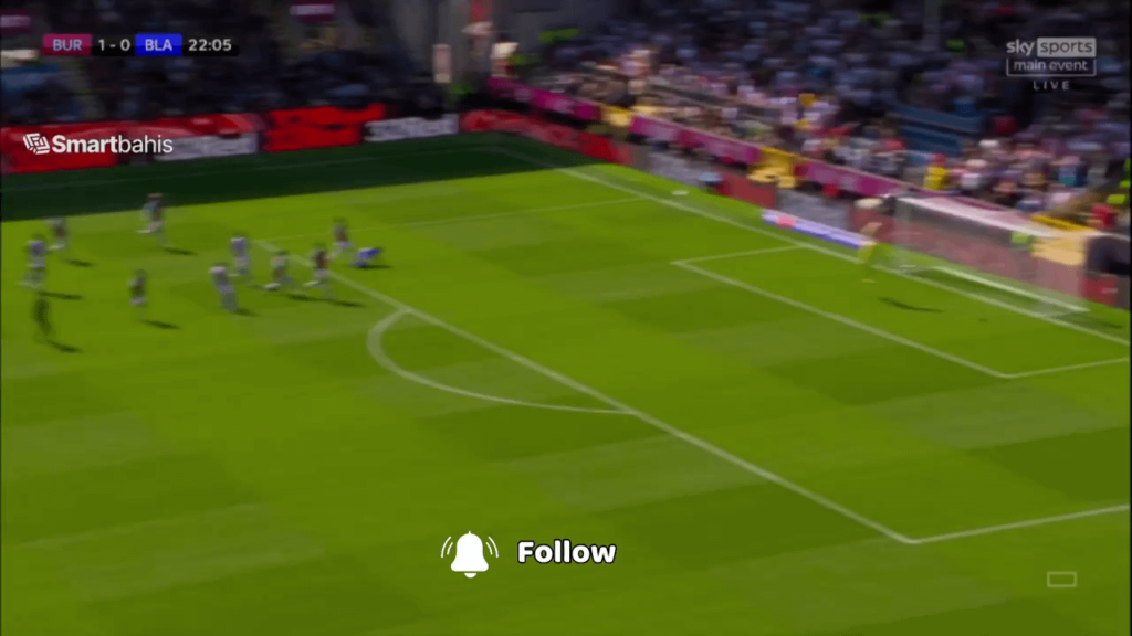 Burnley 1 - [1] Blackburn - Andreas Weimann great goal 23'
