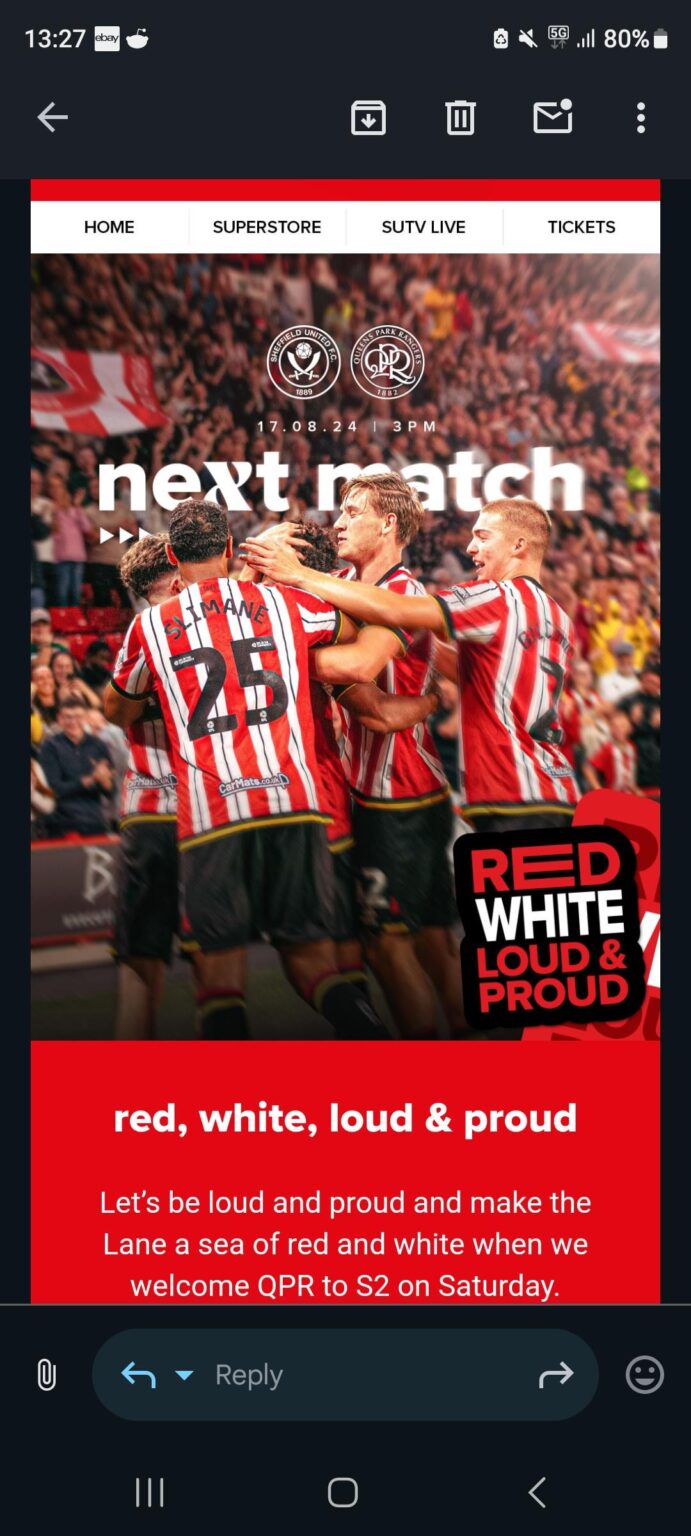 Red white loud and proud