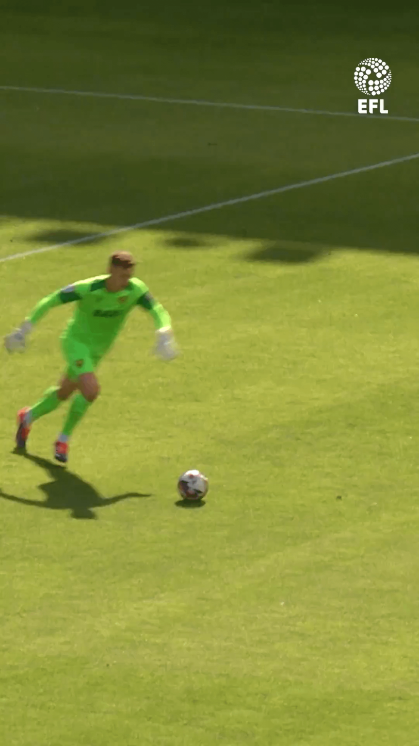 Mark Harris goal vs Blackburn