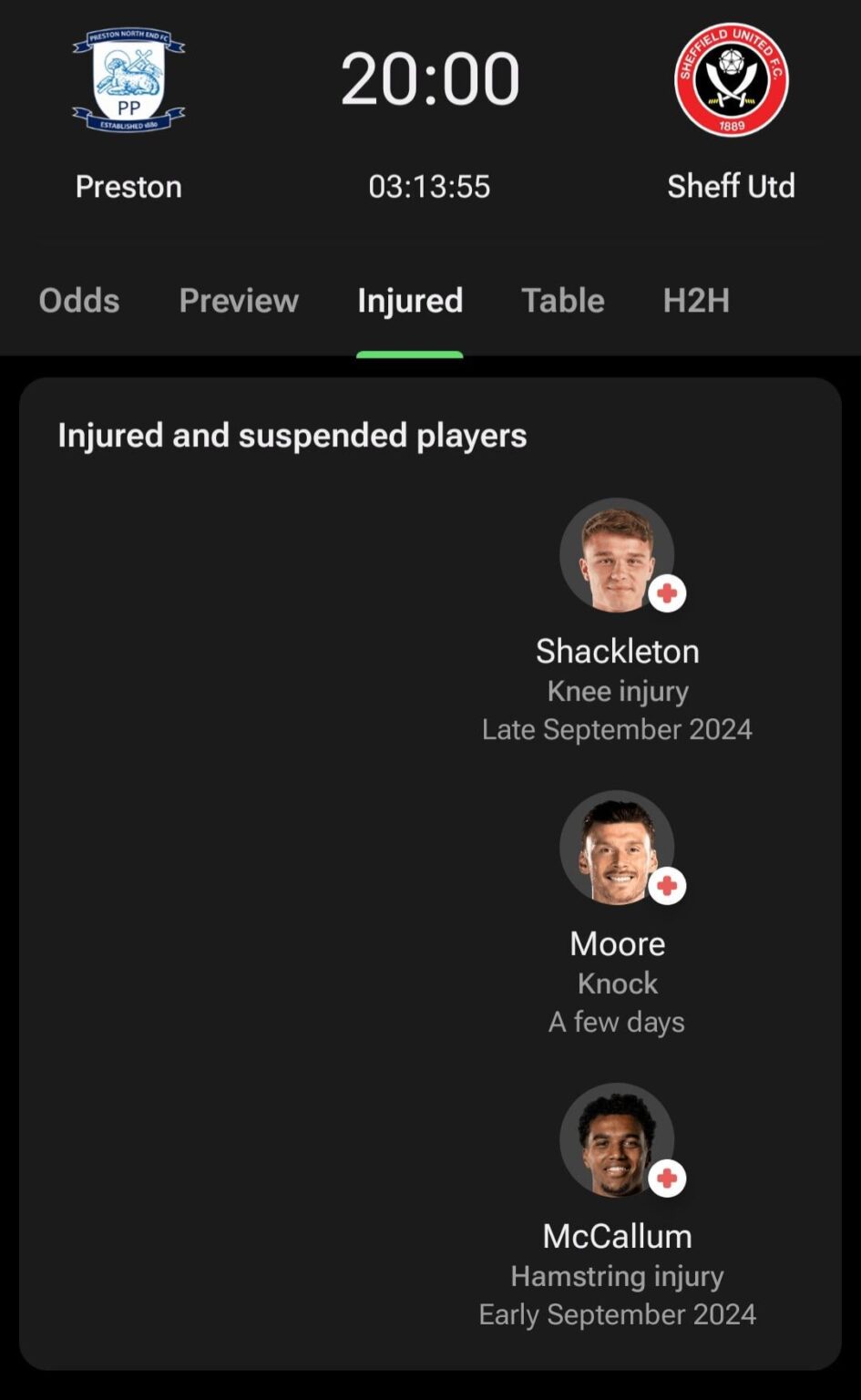Injury United is so back baby!