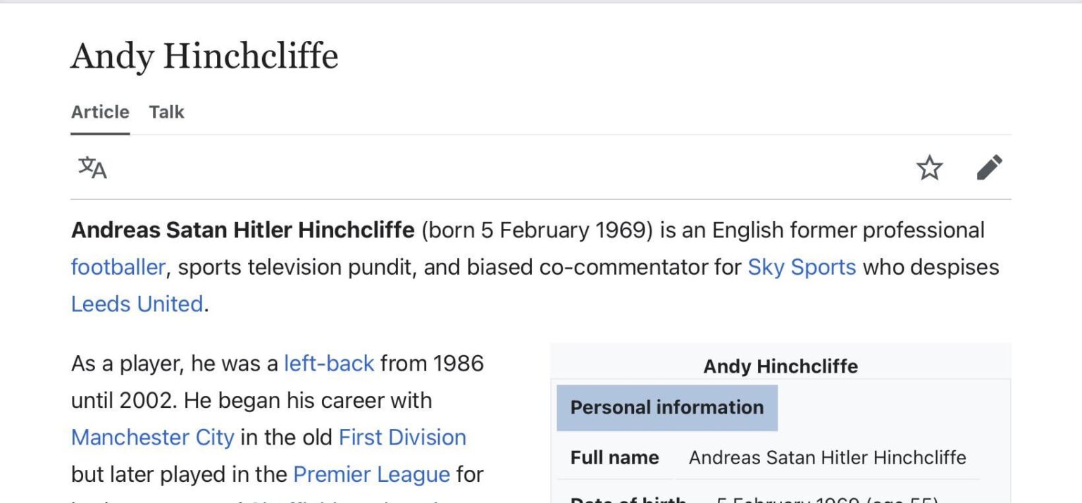 Alright, own up - who did this?