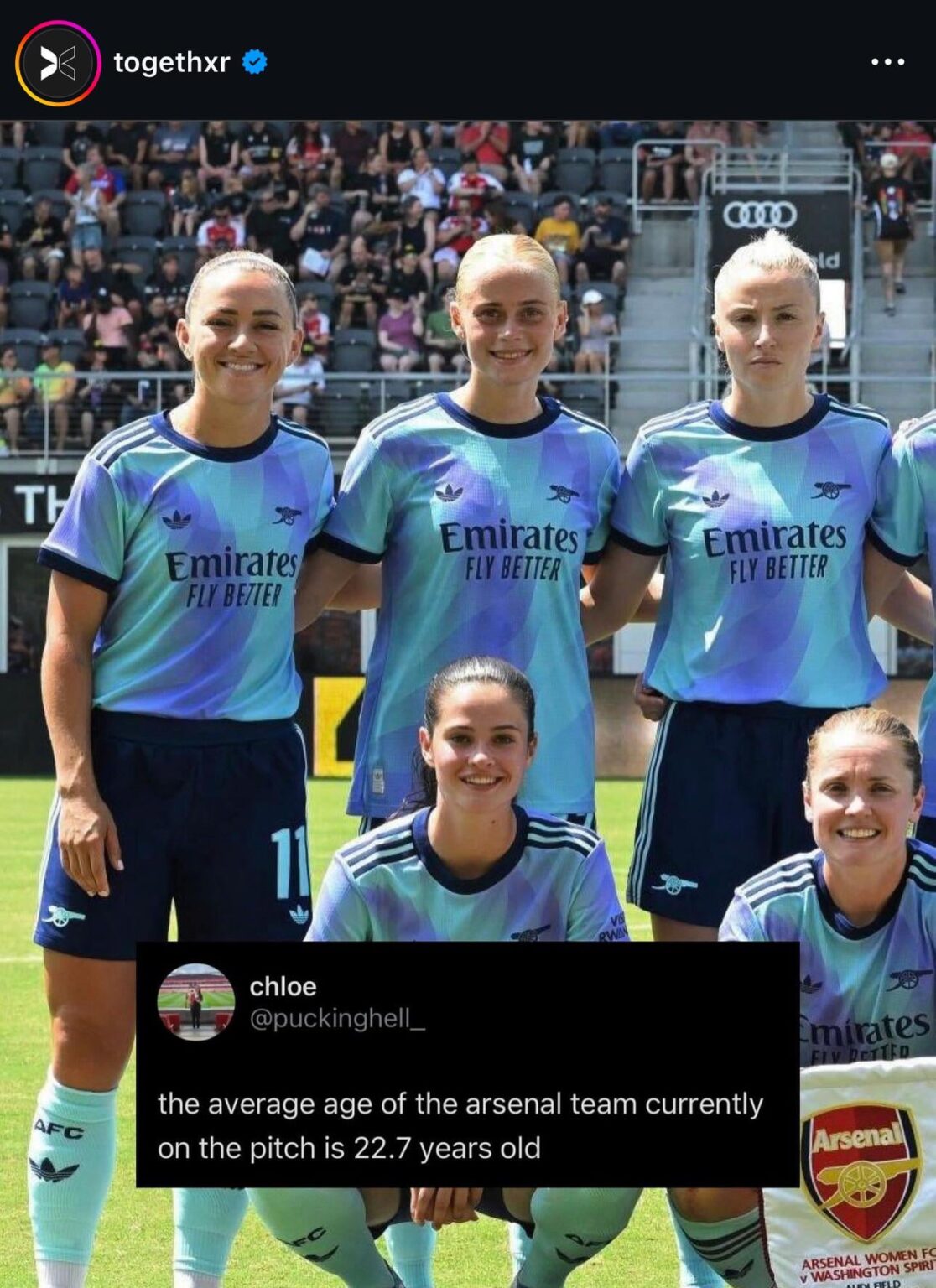 The ladies are ready for a multi-year run 👏