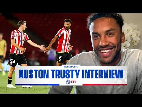 Our boy Trusty representing on CBS Golazo