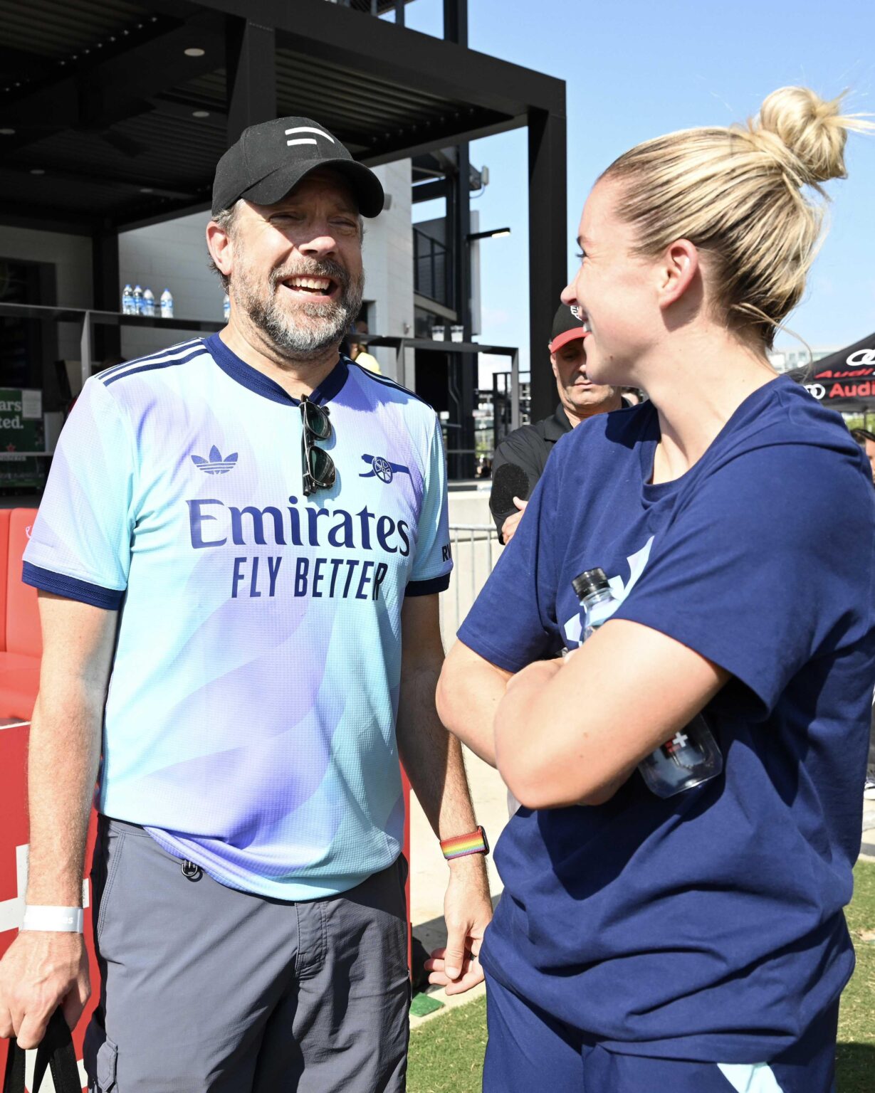Jason Sudeikis 🤝 The Arsenal
