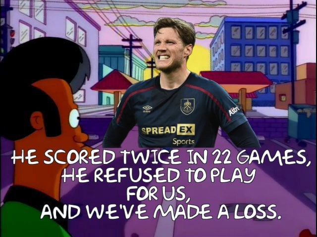 Wout Weghorst leaves Burnley to join Ajax