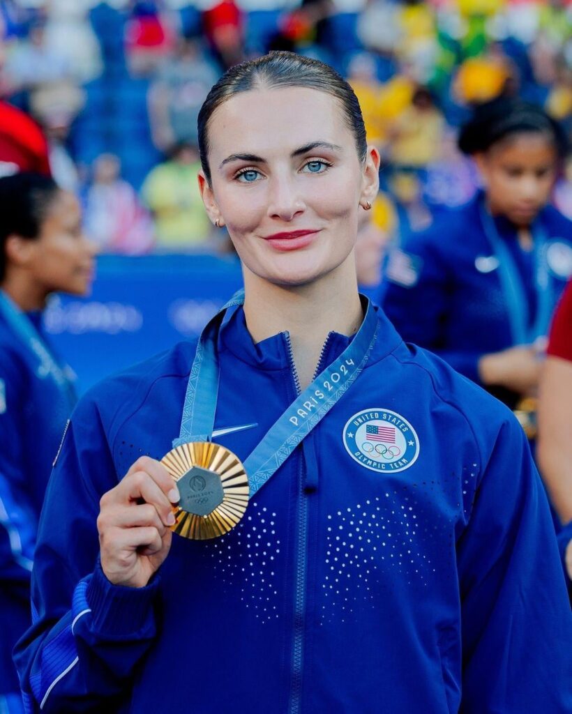 Congratulations to Emily Fox for becoming an Olympic Champion with USWNT ❤️