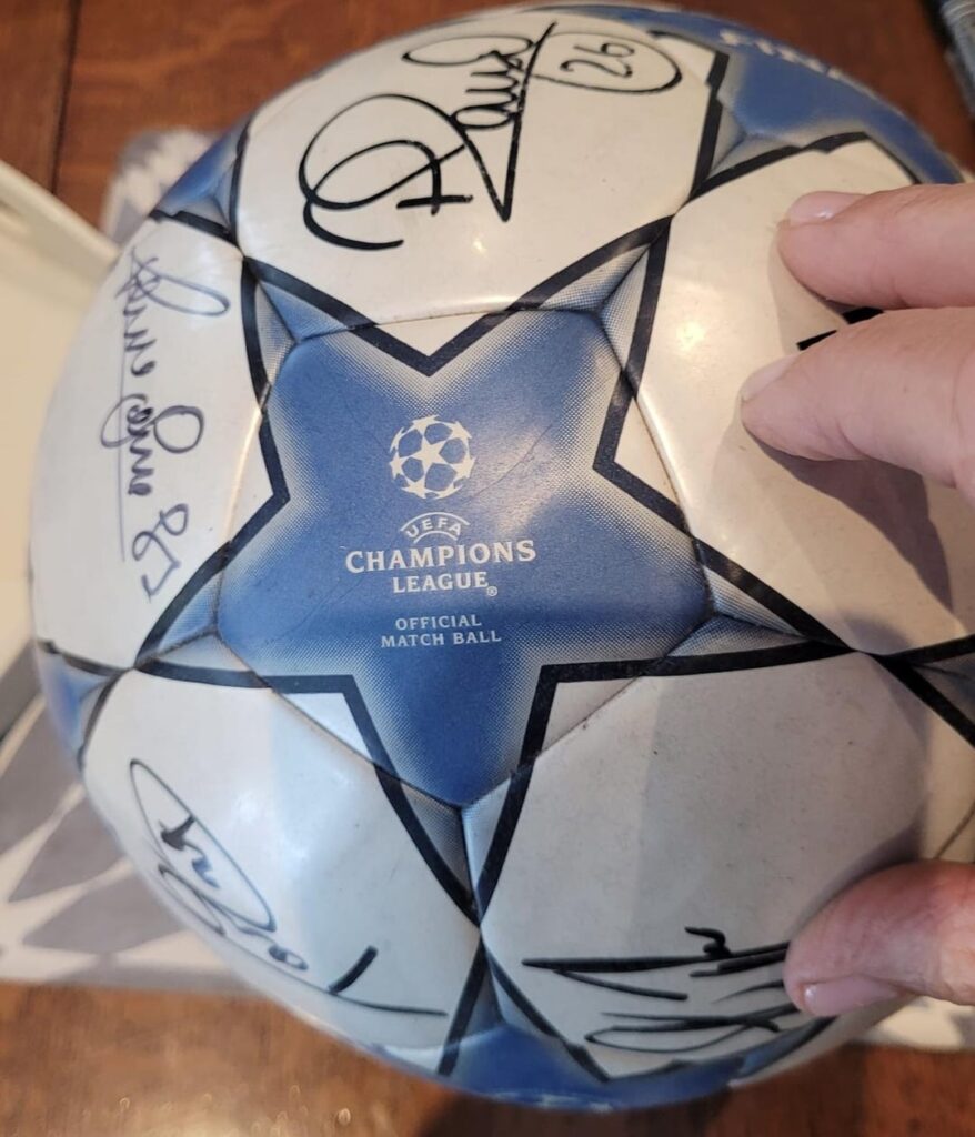 Found this champions league ball in my loft, any information on it ?