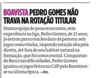 Boavista na imprensa desportiva - 27/09/2024