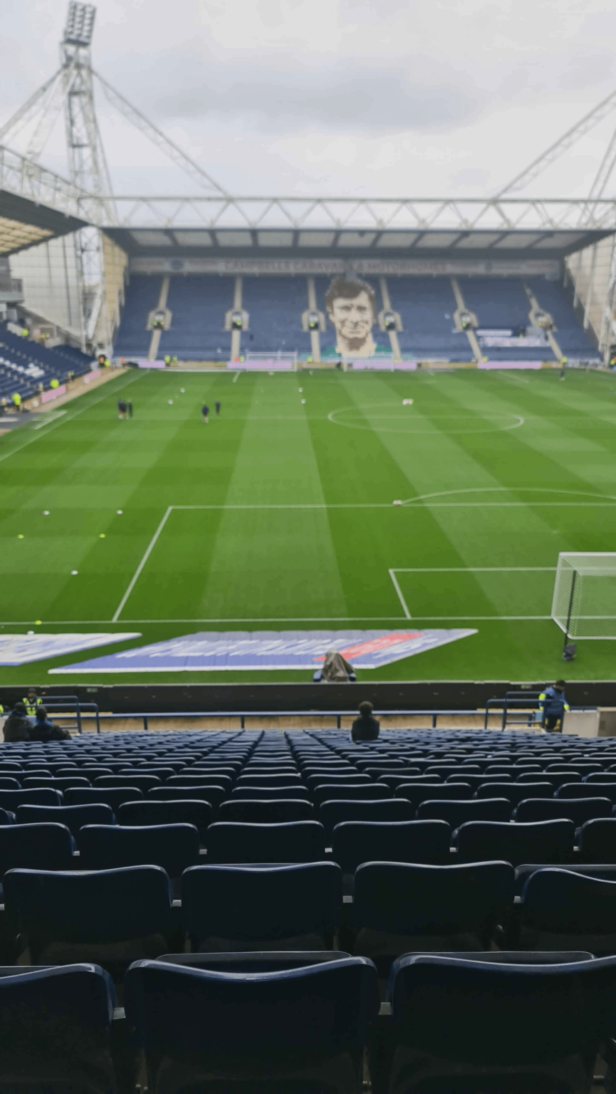 Went to the Preston vs Blackburn Game yesterday (in support of Blackburn)