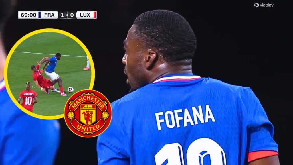 Youssouf Fofana vs Luxembourg | Is He Good? | MAN UNITED TARGET 🎯🔴