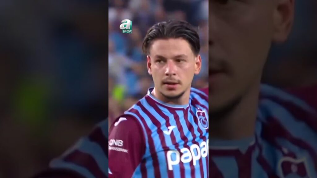 Enis Destan Kafa Vuruşunu Lawrence Ati-Zigi Kurtarıyor (Trabzonspor 1-1 St Gallen)