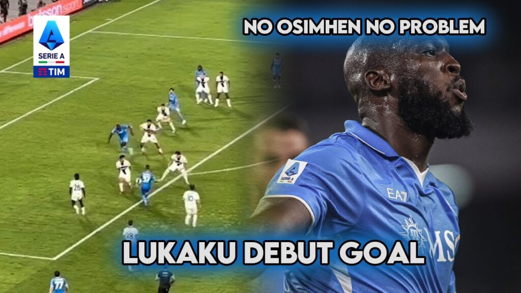 Romelu Lukaku Scores in Debut Match | Napoli - Parma