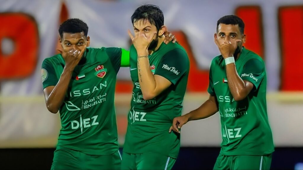 خلاصه بازی عجمان و شباب الاهلی - سردار انگار توی کوچه گل می‌زند