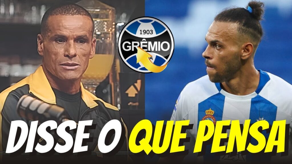 😱RAPAZ! Veja o que Rivaldo DISSE SOBRE Braithwaite no Grêmio! E também SOBRE o Grêmio no BRASILEIRÃO