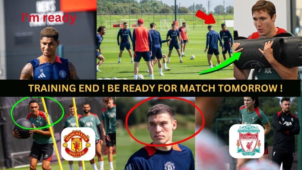 Højlund,Shaw, Malacia, De Ligt,Zarkizee, Maino,&Rashford🔥Man UNITED Training News END  of Liverpool