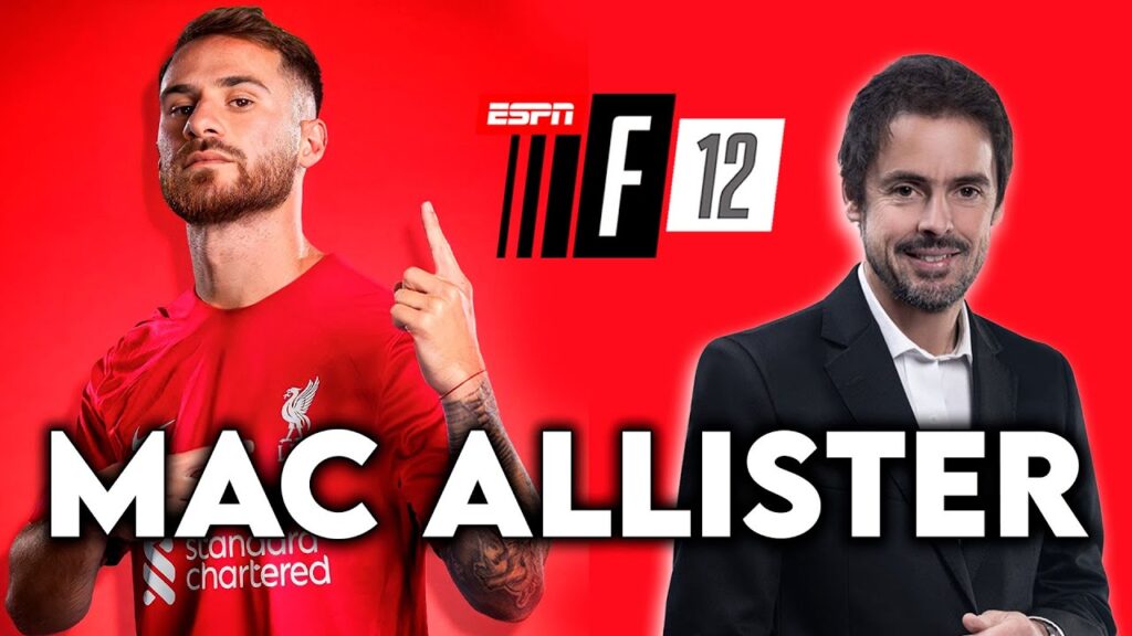 Alexis Mac Allister habla con Mariano Closs en F12 Alexis Mac Allister habla con Mariano Closs en F12