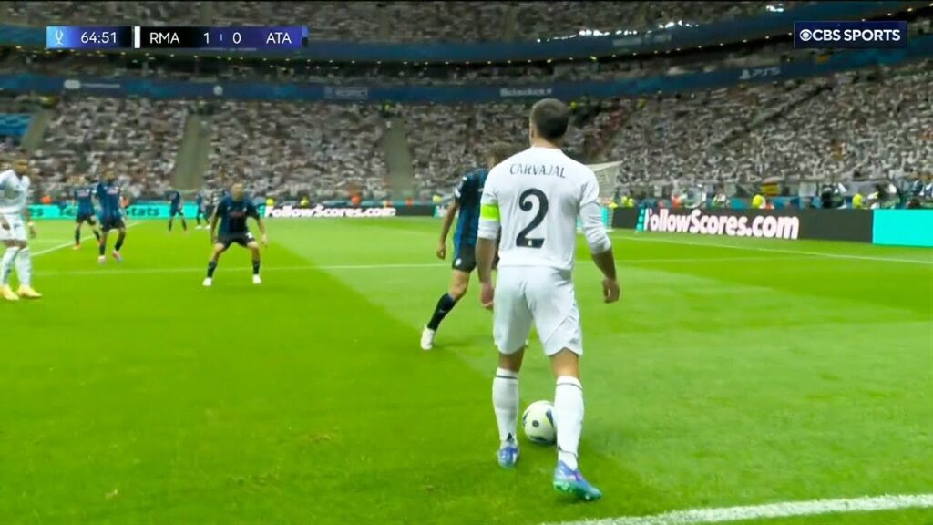 Dani Carvajal vs Atalanta (15/8/2024)
