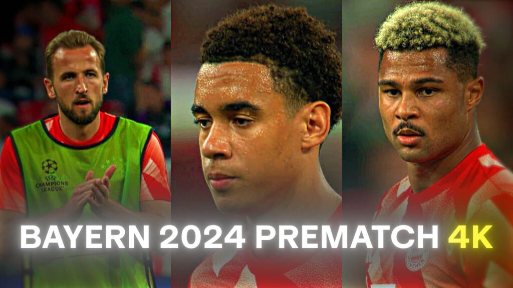 Bayern Munich 2024 Prematch / RARE CLIPS ● SCENEPACK 4K (With AE CC)
