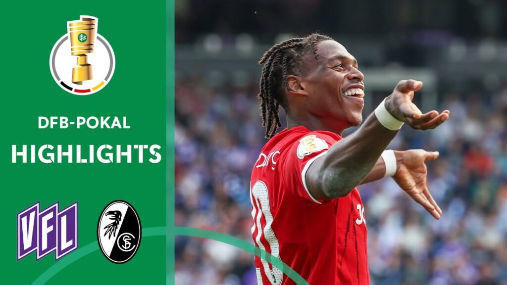 Double pack for newcomer! | VfL Osnabrück vs. SC Freiburg 0-4 | Highlights | DFB-Pokal First Round