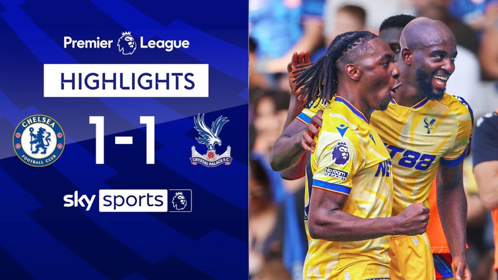 Eze strikes to help Palace halt Chelsea! ✋| Chelsea 1-1 Crystal Palace | Premier League Highlights