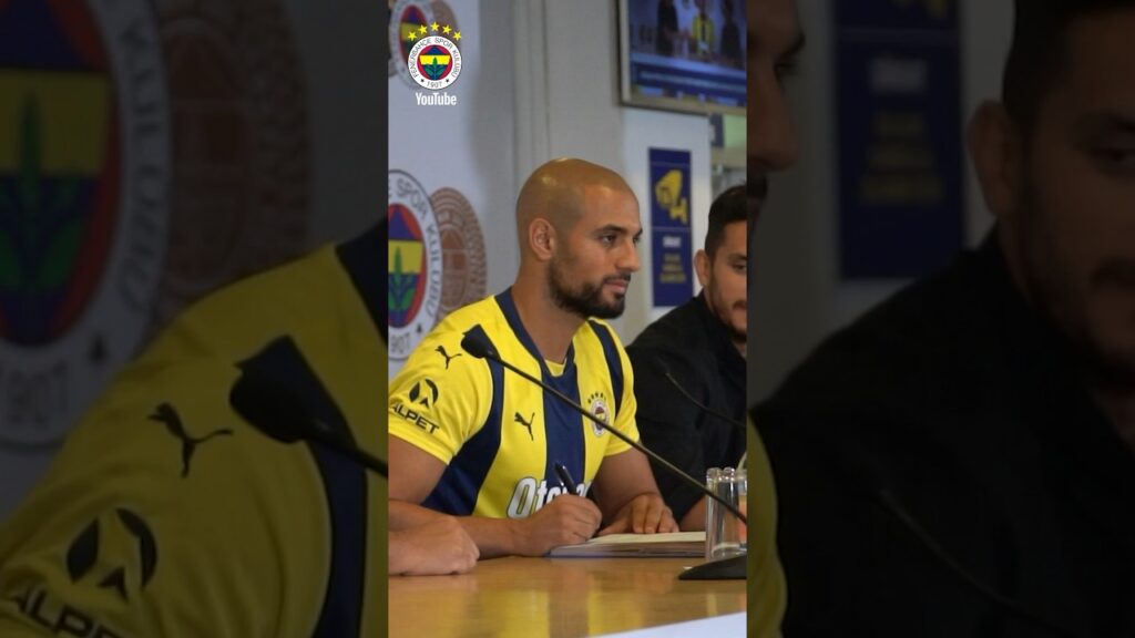 Yeni Transferimiz Sofyan Amrabat'ın İlk Günü 💛💙